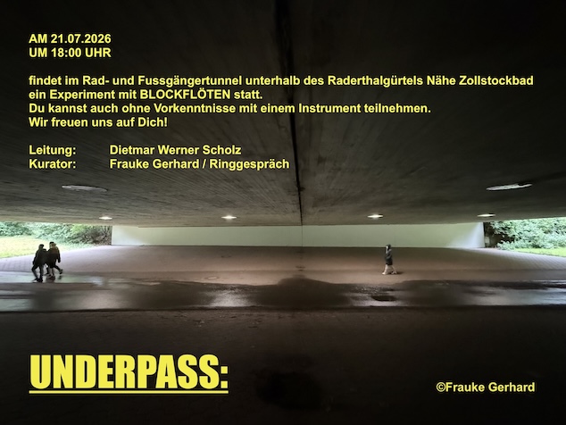 Einladung UNDERPASS_Blockflöten-Experiment